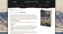 Desktop Screenshot of anandgopal.com